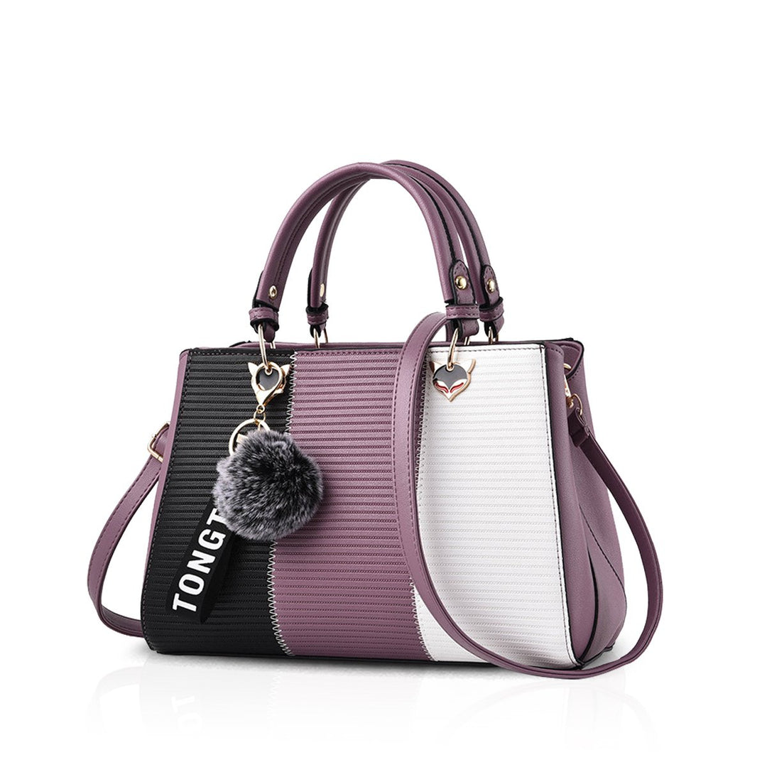 NICOLE & DORIS Damen Handtasche Umhängetasche Henkeltasche Kuriertasche Elegant Damen Handtaschen mi