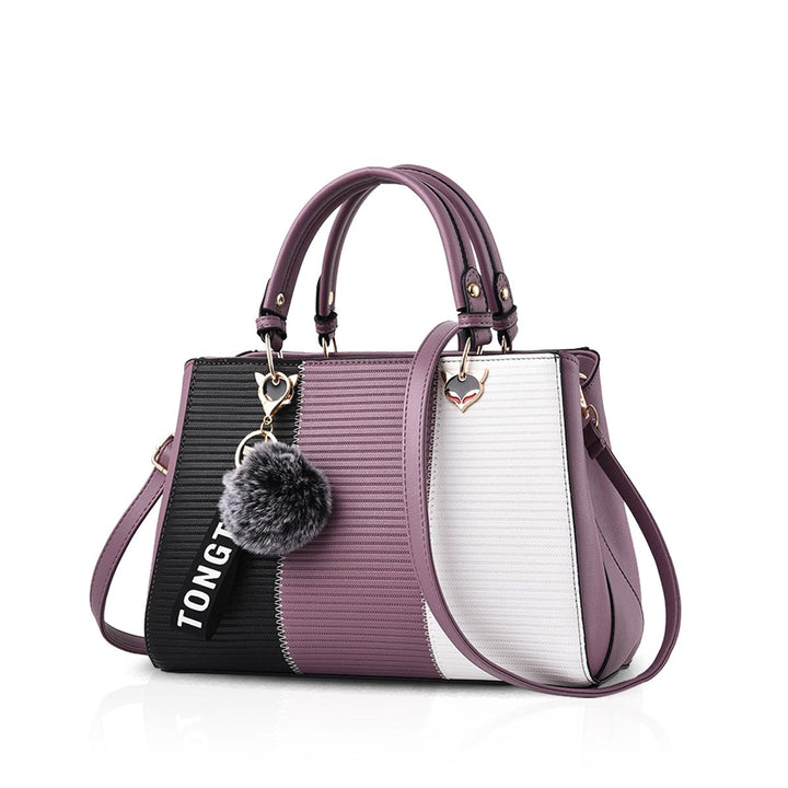 NICOLE & DORIS Damen Handtasche Umhängetasche Henkeltasche Kuriertasche Elegant Damen Handtaschen mi