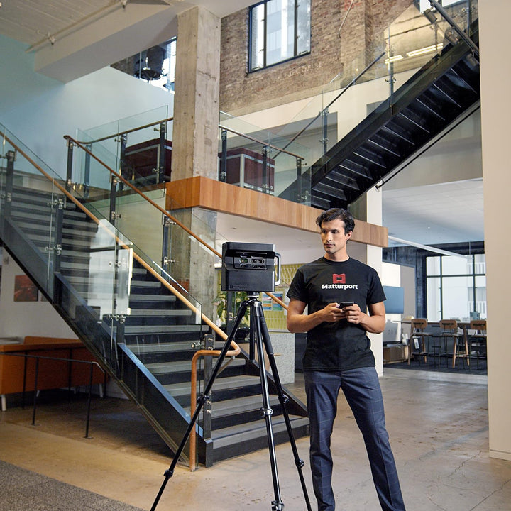 Matterport Pro2 3D 360-Kamera zum Erstellen professioneller virtueller 3D-Rundgang Erlebnisse mit 36