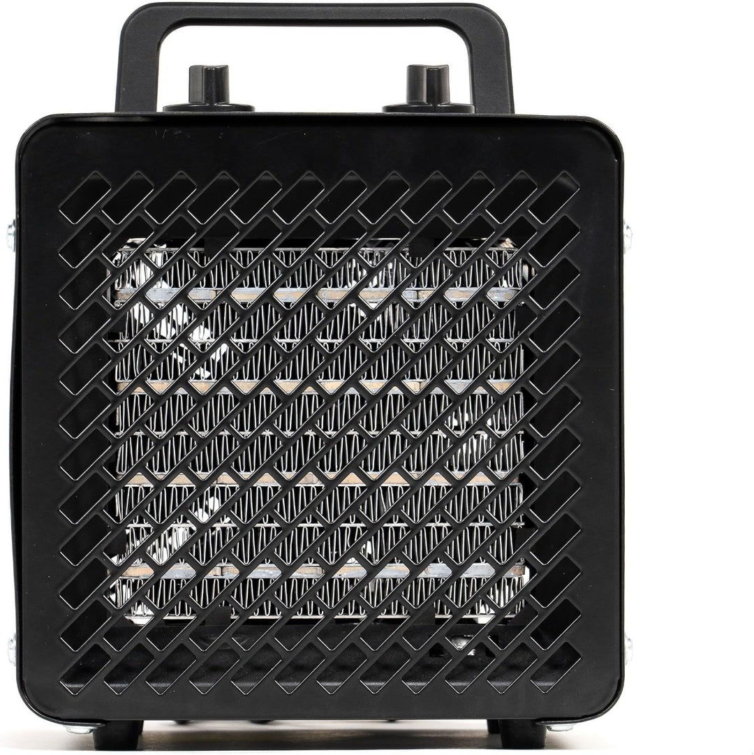 NAC Elektrischer Keramik Heizlüfter 2000 Watt - Heizstrahler mit Thermostat, Heizung Elektrisch - He