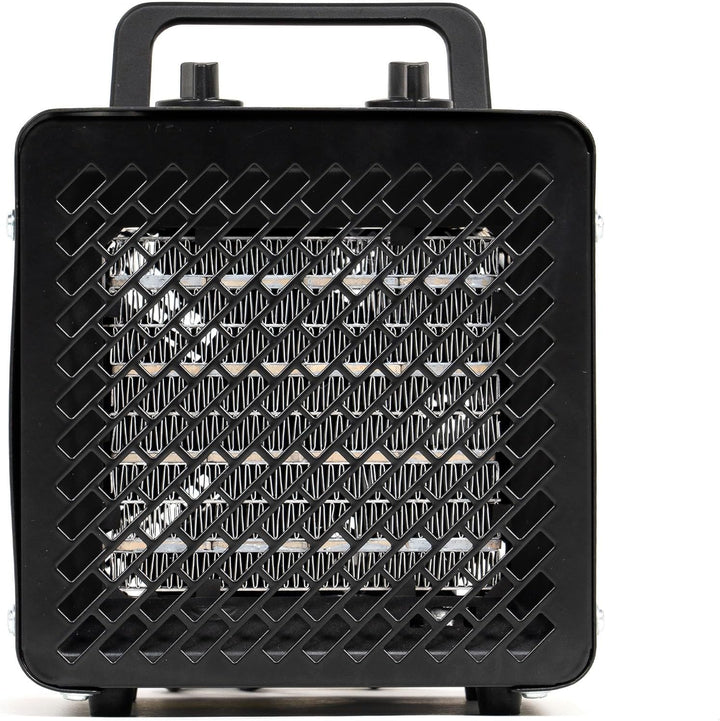 NAC Elektrischer Keramik Heizlüfter 2000 Watt - Heizstrahler mit Thermostat, Heizung Elektrisch - He