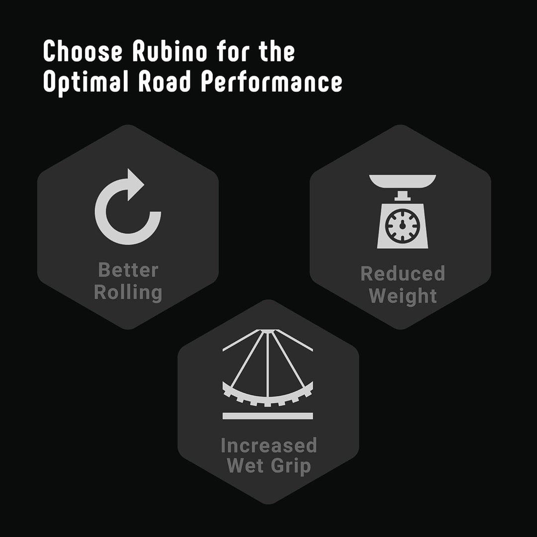Vittoria Rubino Pro Faltreifen 700 x 23c Schwarz, 700 x 23c Schwarz