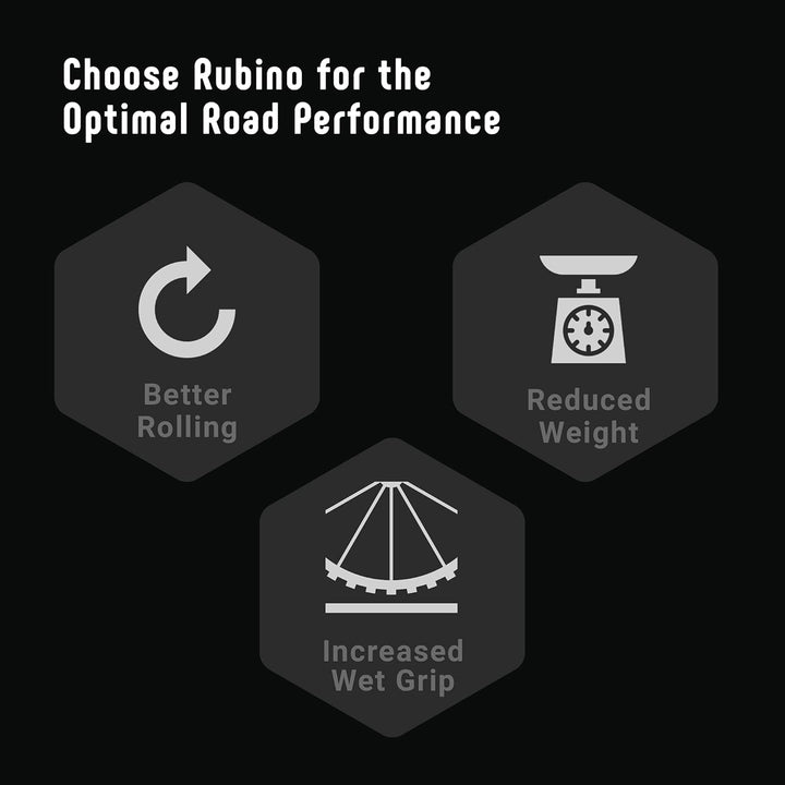 Vittoria Rubino Pro Faltreifen 700 x 23c Schwarz, 700 x 23c Schwarz