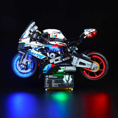 Led Licht Set für Lego BMW M 1000 RR,Dekorations Led Beleuchtungs Set für Lego 42130 Technic BMW Lig