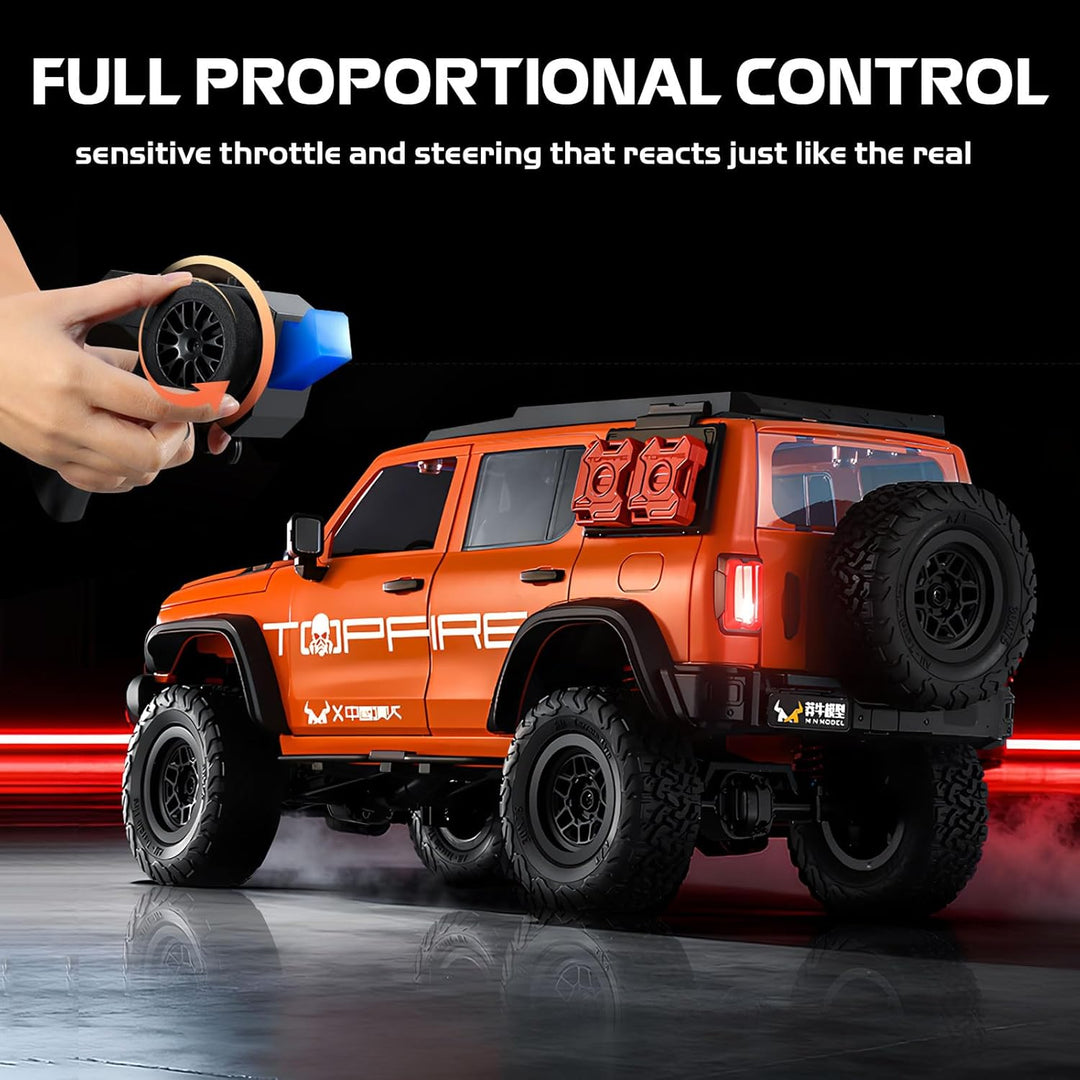 ARRIS 1/12 RC Crawler, MN-300 Off-Road Truck, 4x4 RC Rock Crawler RTR mit 2.4G Remote RC GWM Tank 30