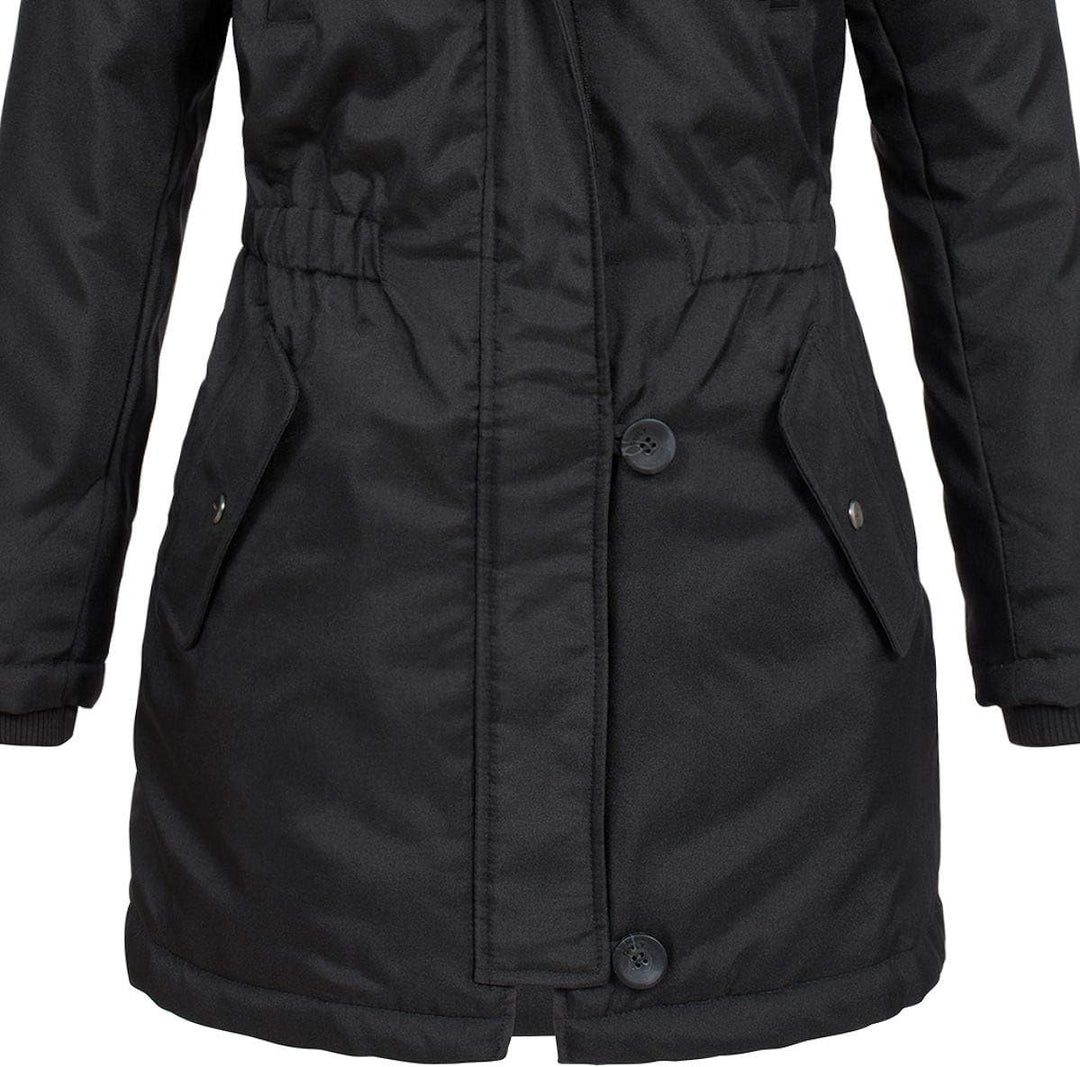 ONLY Damen Winterparka Kurzmantel Iris XL Schwarz, XL Schwarz