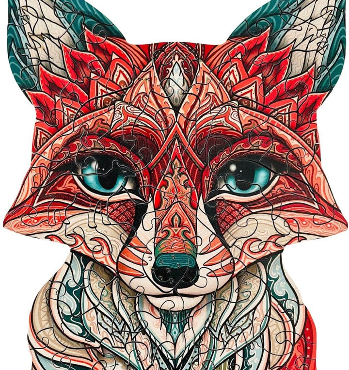 Lubiwood Verspielters Tierform-Holzpuzzle (29x21 cm) - Fördert Beobachtungsfähigkeiten und Zufrieden