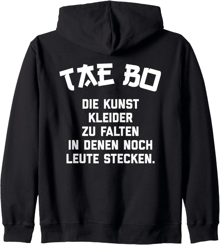 Tae Bo Kunst Kleider Zu Falten In Denen Noch Leute Stecken Kapuzenjacke