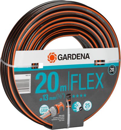 Gardena Comfort FLEX Schlauch 13 mm (1/2 Zoll), 20 m: Formstabiler, flexibler Gartenschlauch mit Pow