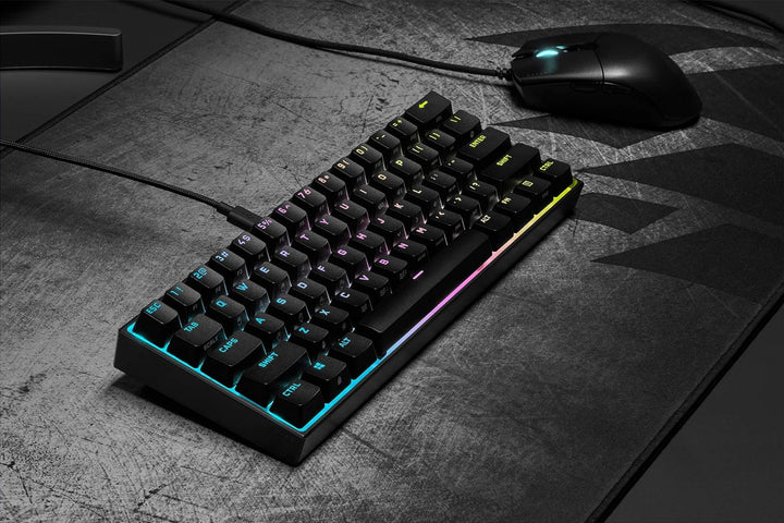 Corsair K65 RGB-LED, Cherry MX Speed Noir