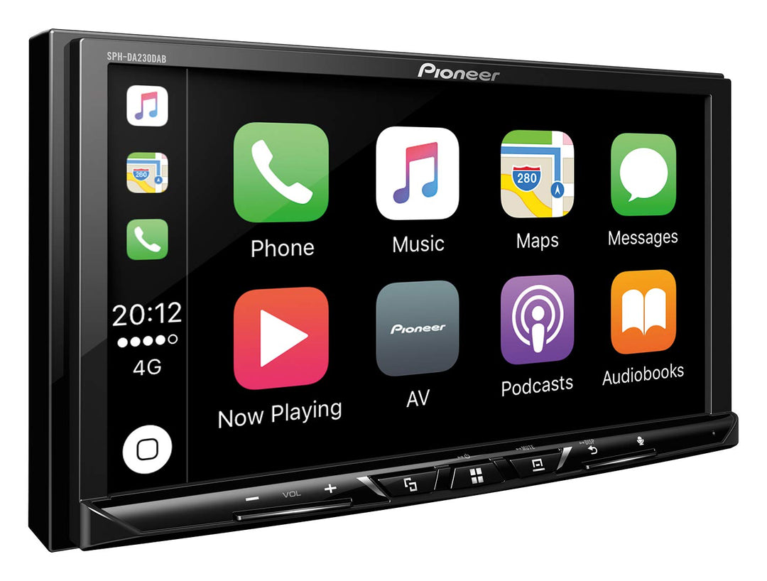 Pioneer Electronics SPH-DA230DAB 2DINAutoradio , 7 Zoll Clear-Resistive-Touchpanel , Bluetooth , DAB