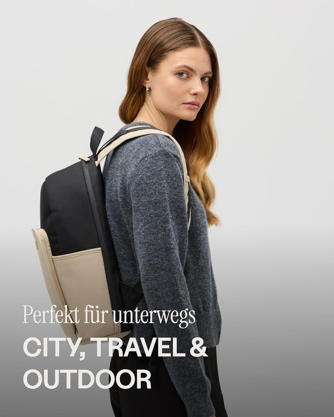 Kapten & Son Rucksack Aalborg 12 L | Rucksack Damen & Herren | Handgepäck Rucksack mit 12" Laptopfac