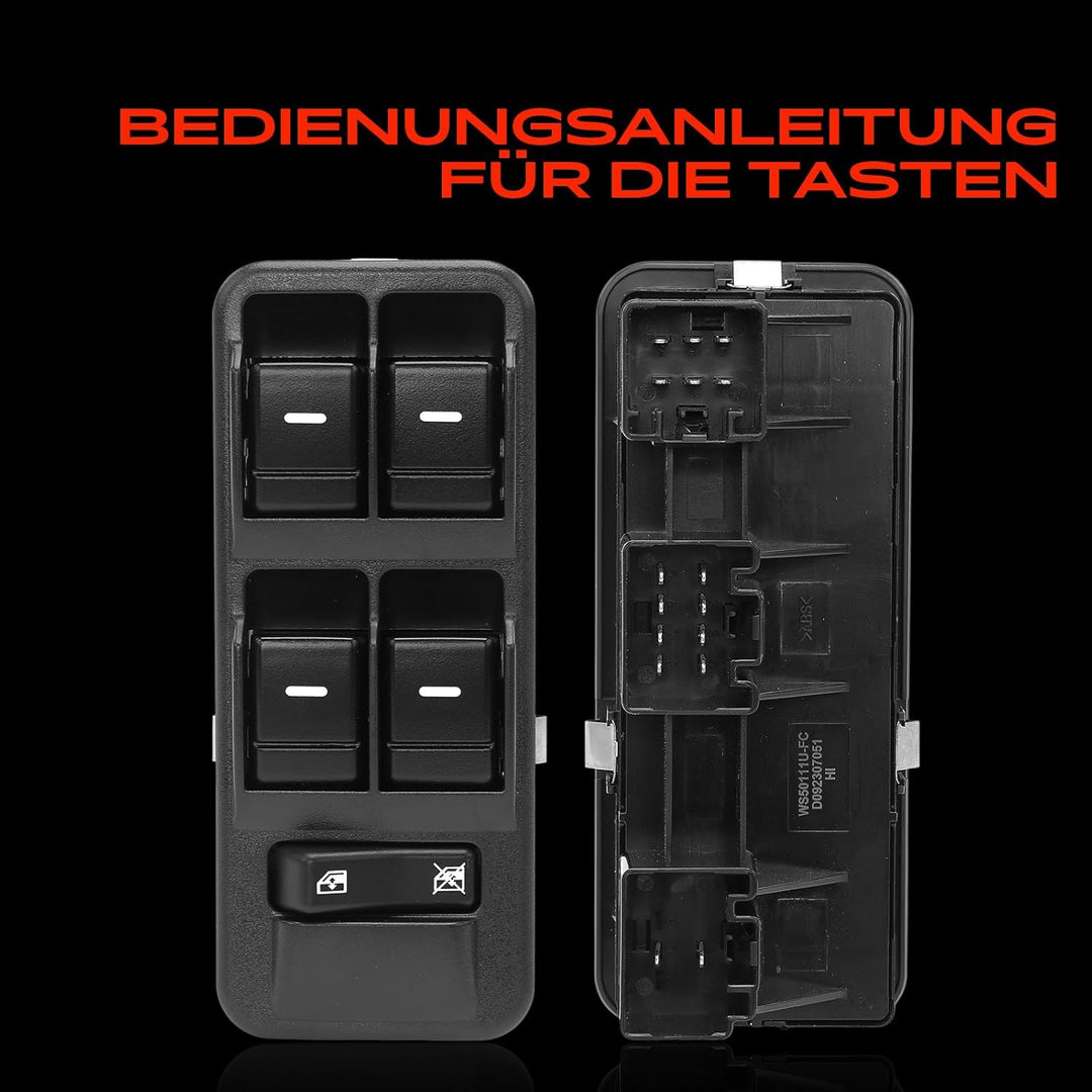 Fensterheber Schalter Vorne Links für Discovery III L319 LA_ TAA R a n g e R-o-v-e-r Sport L320 2005