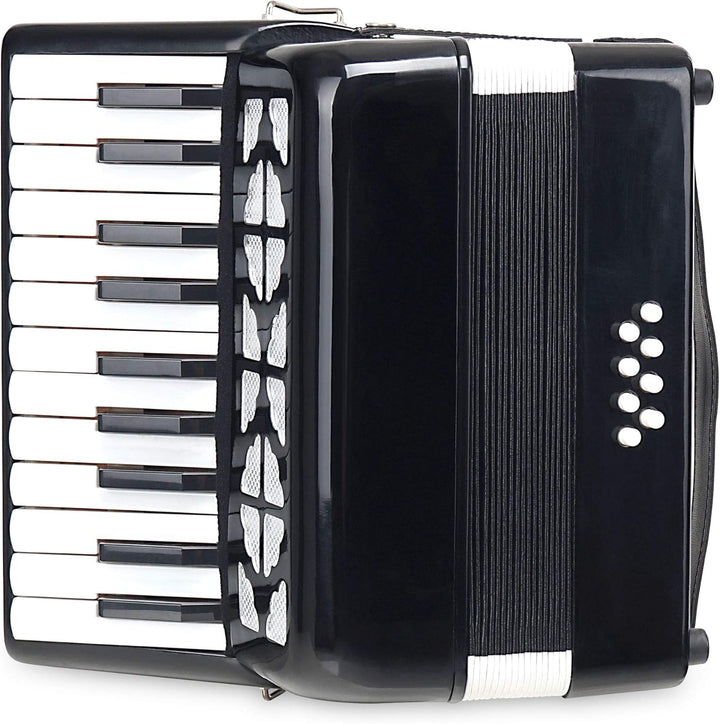 Classic Cantabile Secondo Junior 8-Bass Akkordeon (22 Diskanttasten, 8-Basstasten, inkl. Tragerrieme