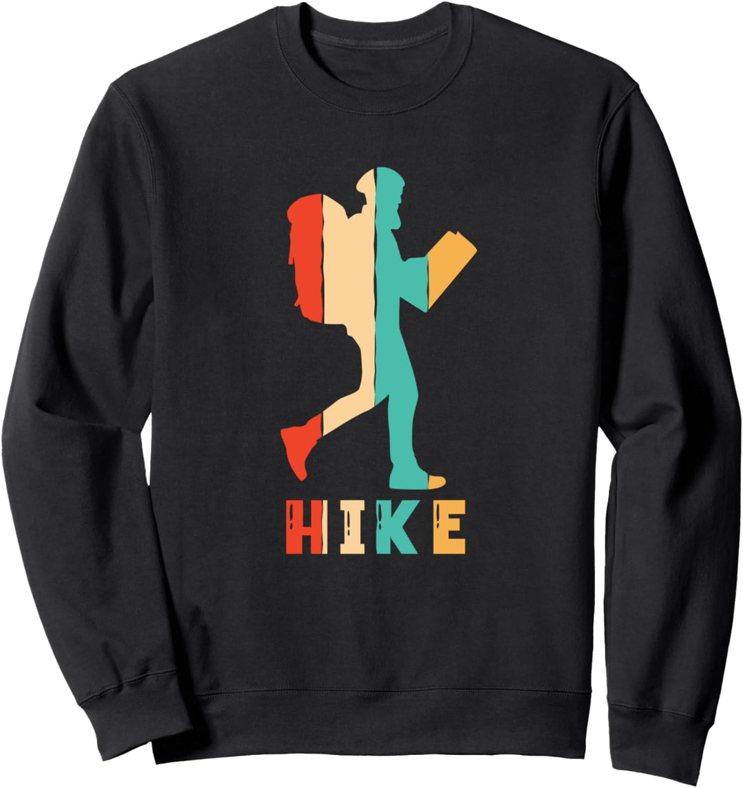 Trekking Bergwandern Hiking Wanderer Wandern Sweatshirt