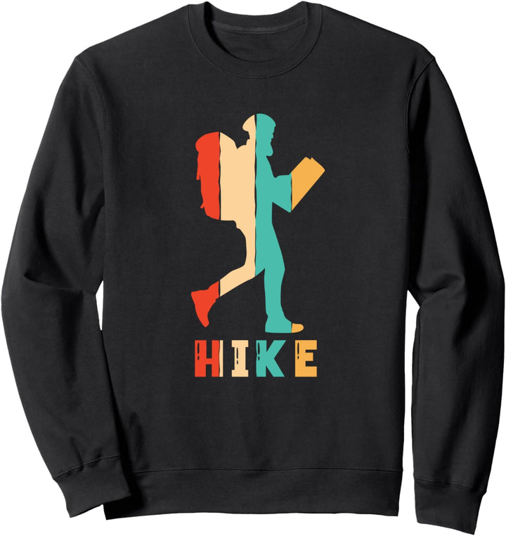 Trekking Bergwandern Hiking Wanderer Wandern Sweatshirt