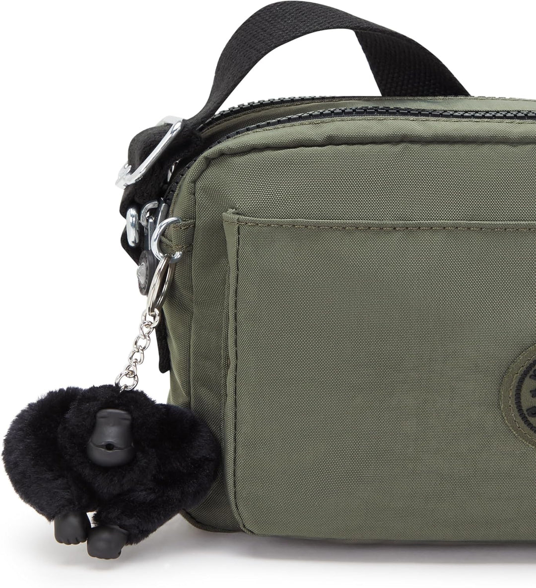 Kipling Damen Abanu M Crossbody, Grün Moss, 24x17x9 cm (B x H T) EU Green Moss, Green Moss