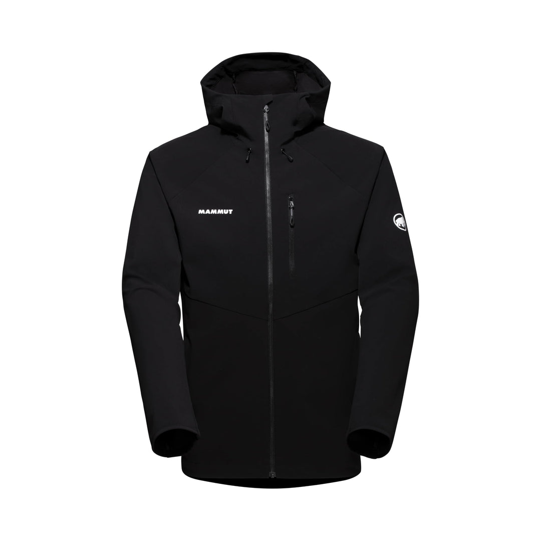 Mammut Ultimate Comfort SO Hooded Jacket M Schwarz, M Schwarz