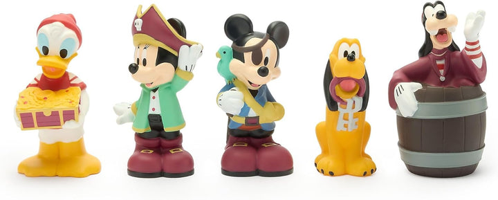 Disney Store Official Mickey & Pirate Friends Bath Toys Set Disney Fluch, Disney Fluch