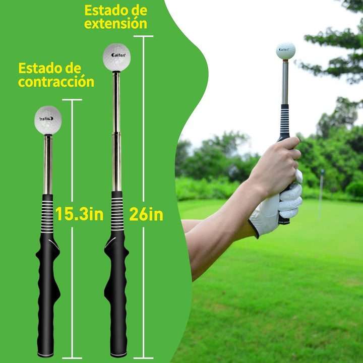 Golf Schwungtrainer, Tragbare Golf Trainingshilfe, Einstellbar Zur Verbesserung von Scharnier, Unter