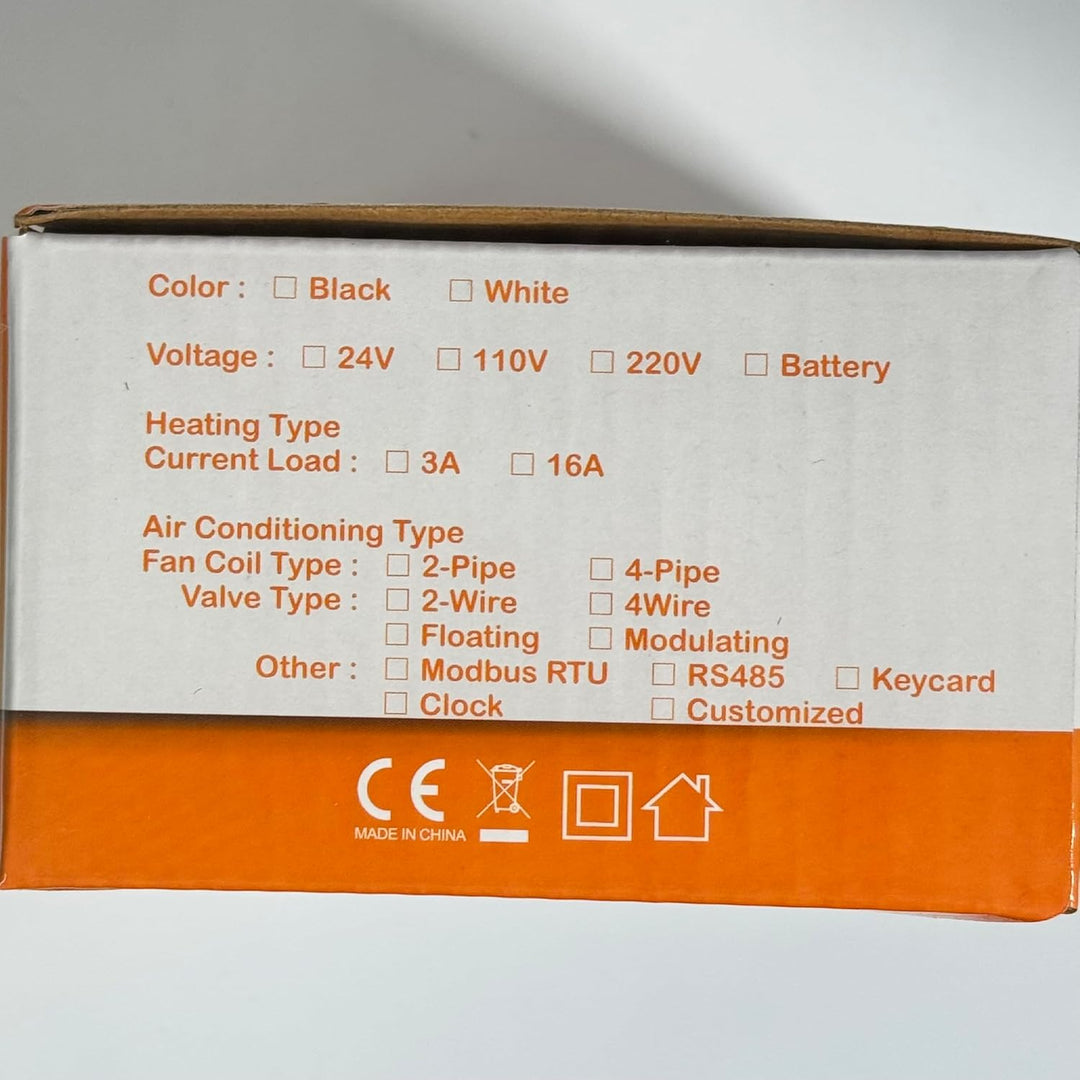 Sone Smart One Zigbee Thermostat Fussbodenheizung 230V 3A – Kompatibel mit Tuya & Home Assistant Zig