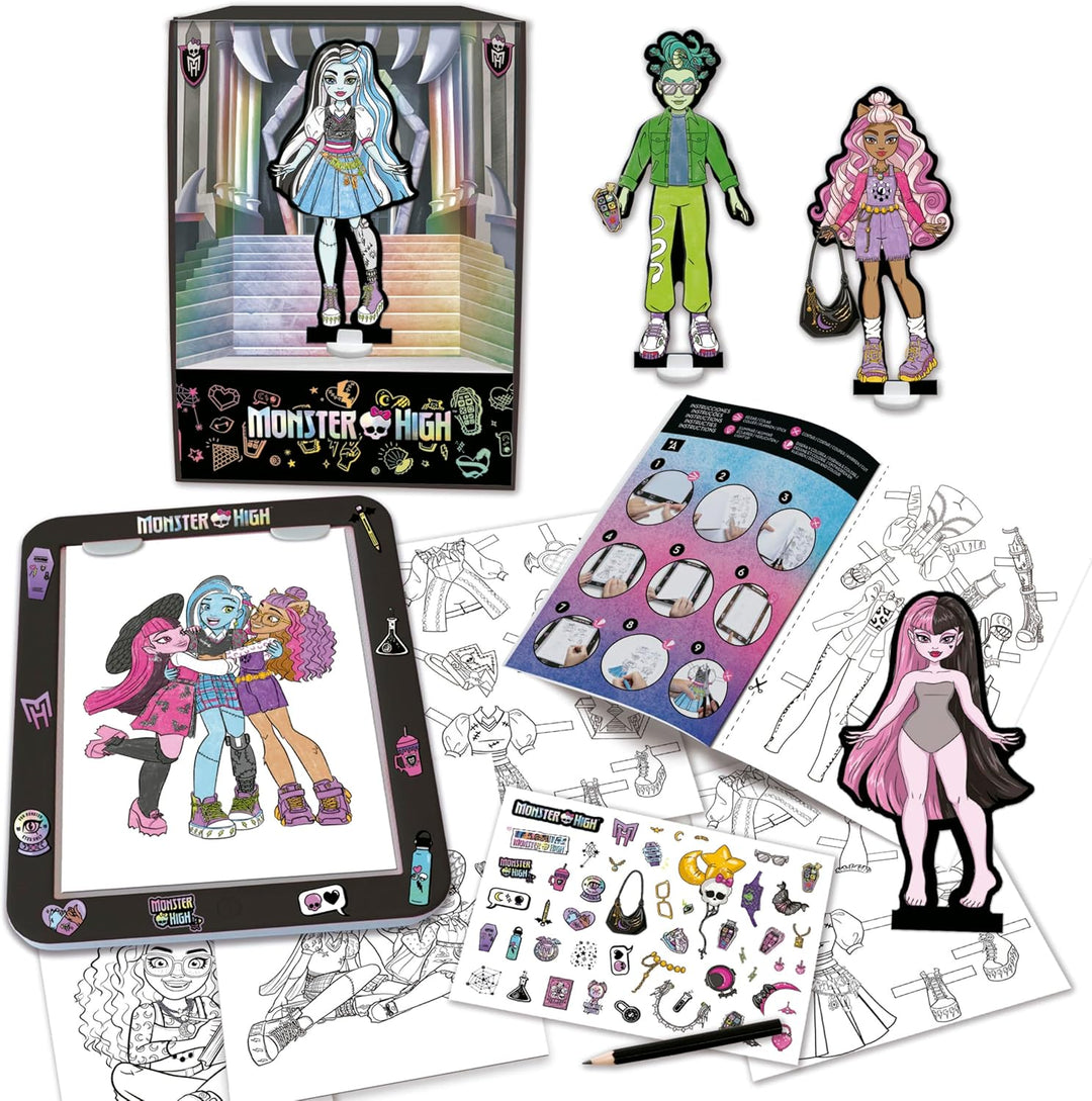 Educa - Monster High Designtafel, Monster High Fashion Designer Styling-Workshop und fordern Sie Ihr