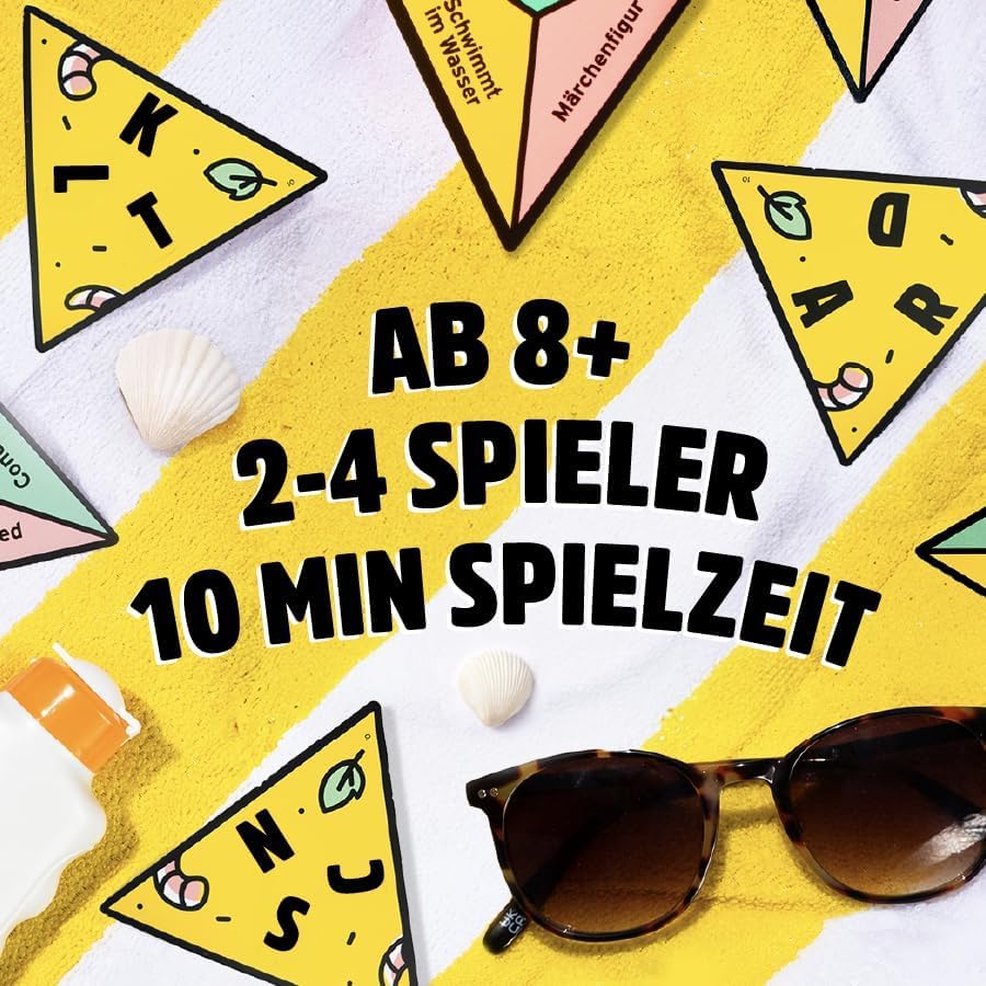 Big Potato P wie Pizza: Kompaktes Reisespiel, Super Zum Mitnehmen | Familien Wortspiel | Grossartige
