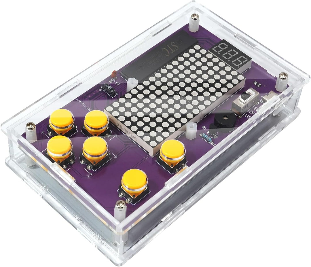 DIY Handheld spielkonsole, Lötübungsset, Löt Bausatz kit, Elektronik Bausatz für Studenten Lernen un