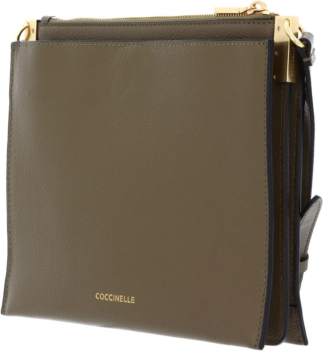 Coccinelle Beat Soft Crossbody Bag Moss Green