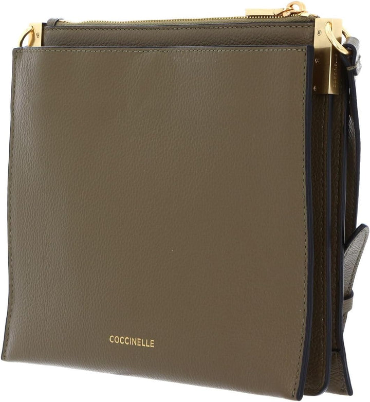 Coccinelle Beat Soft Crossbody Bag Moss Green