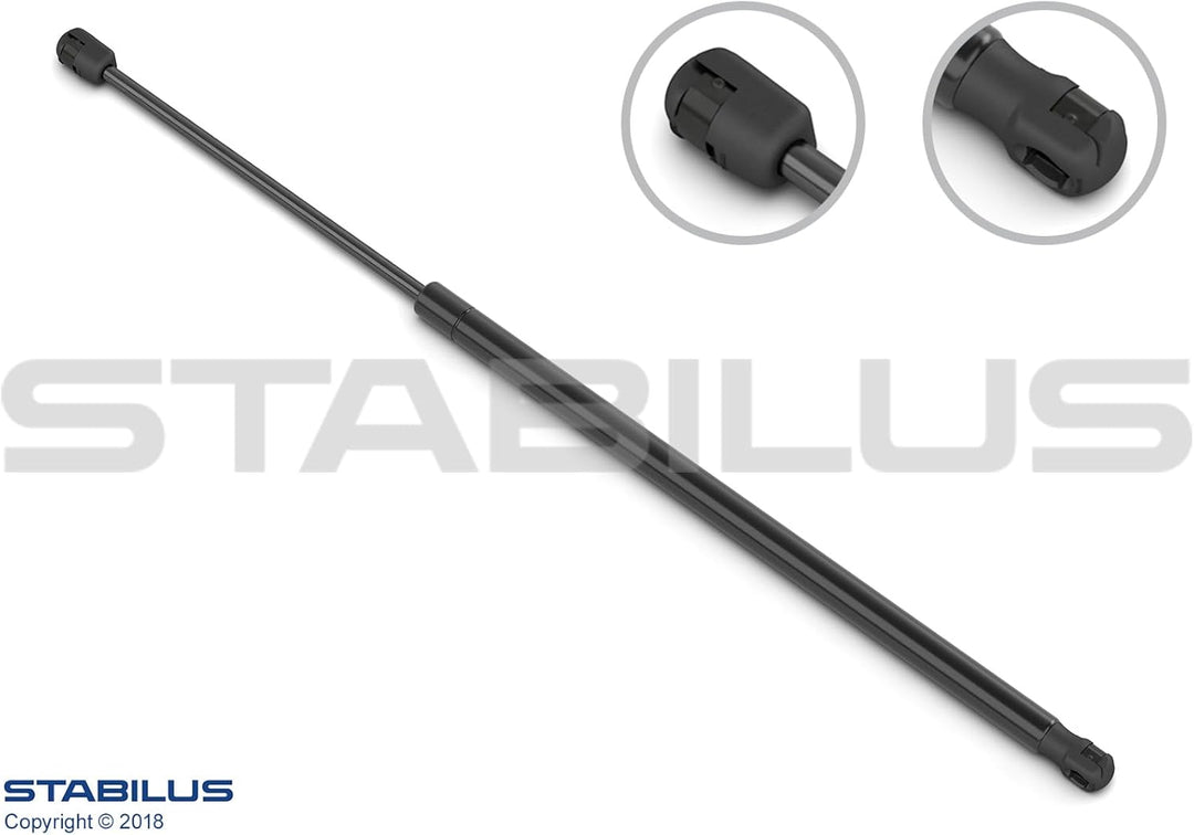 Stabilus Gasdruckfeder LIFT-O-MAT® hydraulischer Dämpfer mit 100 Newton u.a. für Möbelklappen, Wohnw