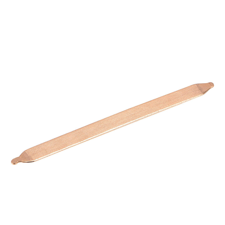 sourcing map Flaches Kupfer Heatpipe zum Kühlen von Laptop CPU GPU Kühlkörper 120 mm x 9 mm x 1 mm