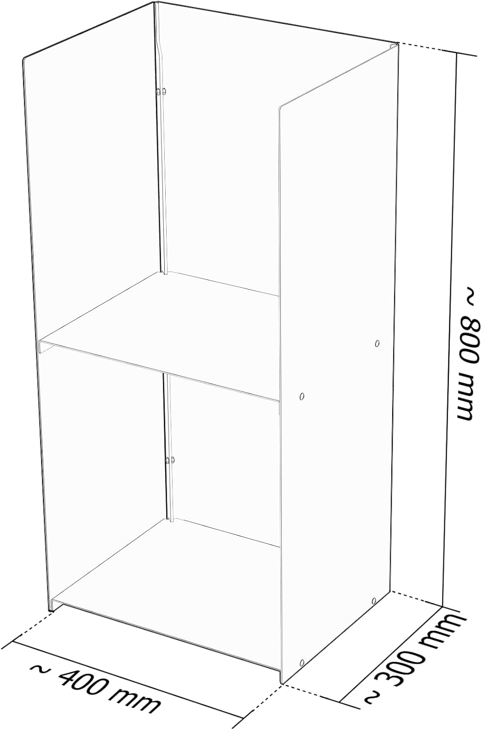 teileplus24 BHS9 Kaminholzregal Innen Aussen | Brennholzregal Metall | Kaminholzkorb | Industrial Lo