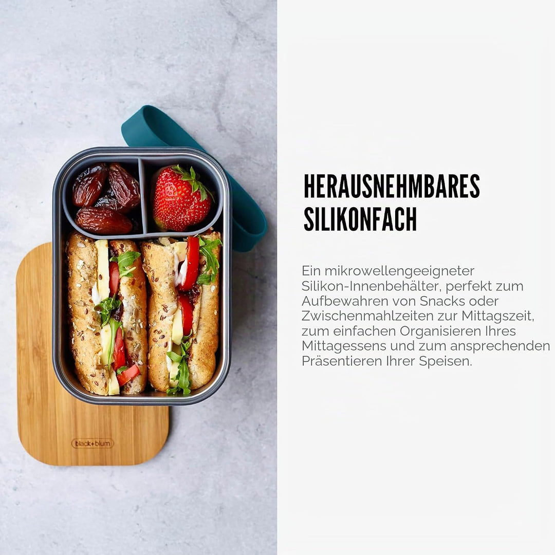 Edelstahl Sandwich 1250 ml Olive, 1250 ml Olive