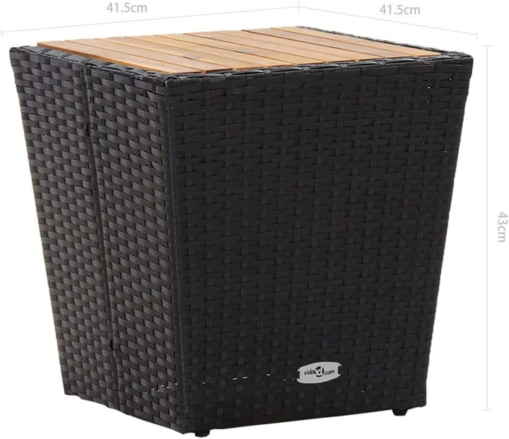 Gecheer Beistelltisch Teetisch Tisch Couchtisch Wohnzimmertisch Kaffeetisch Nachttisch 41,5 x 41,5 x