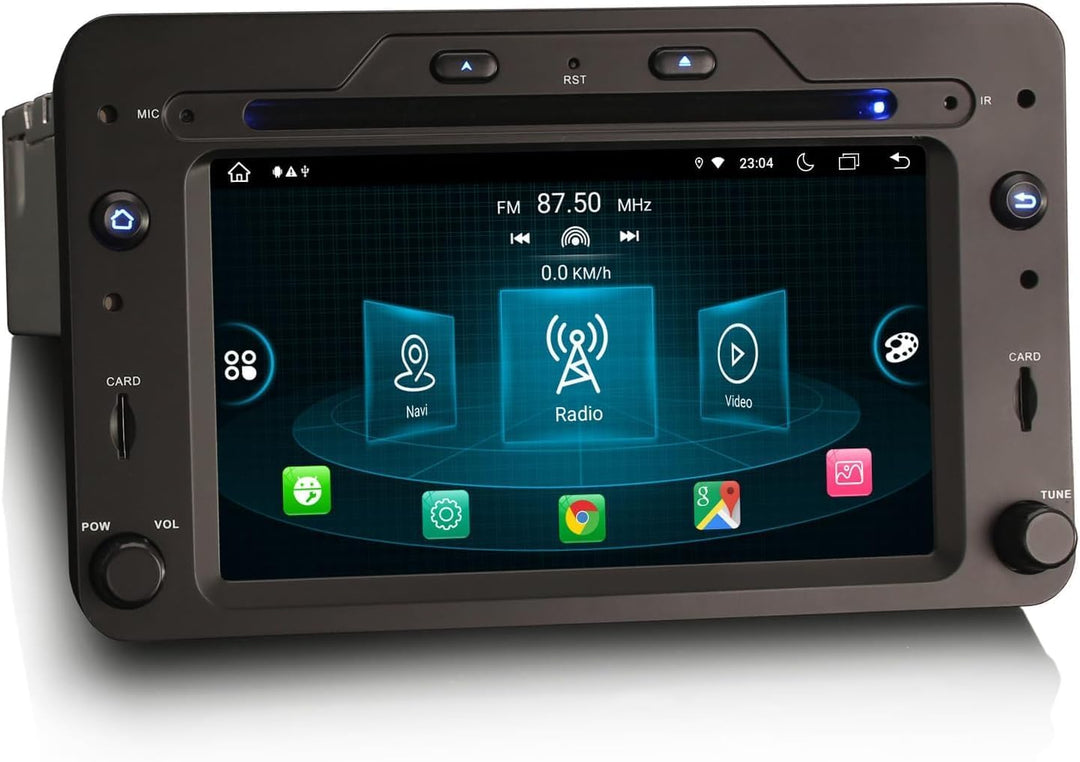 Erisin 8-Kern 4GB RAM+64GB ROM Android 12.0 Autoradio Mit GPS Navi für Alfa Romeo 159 Sportwagon Bre