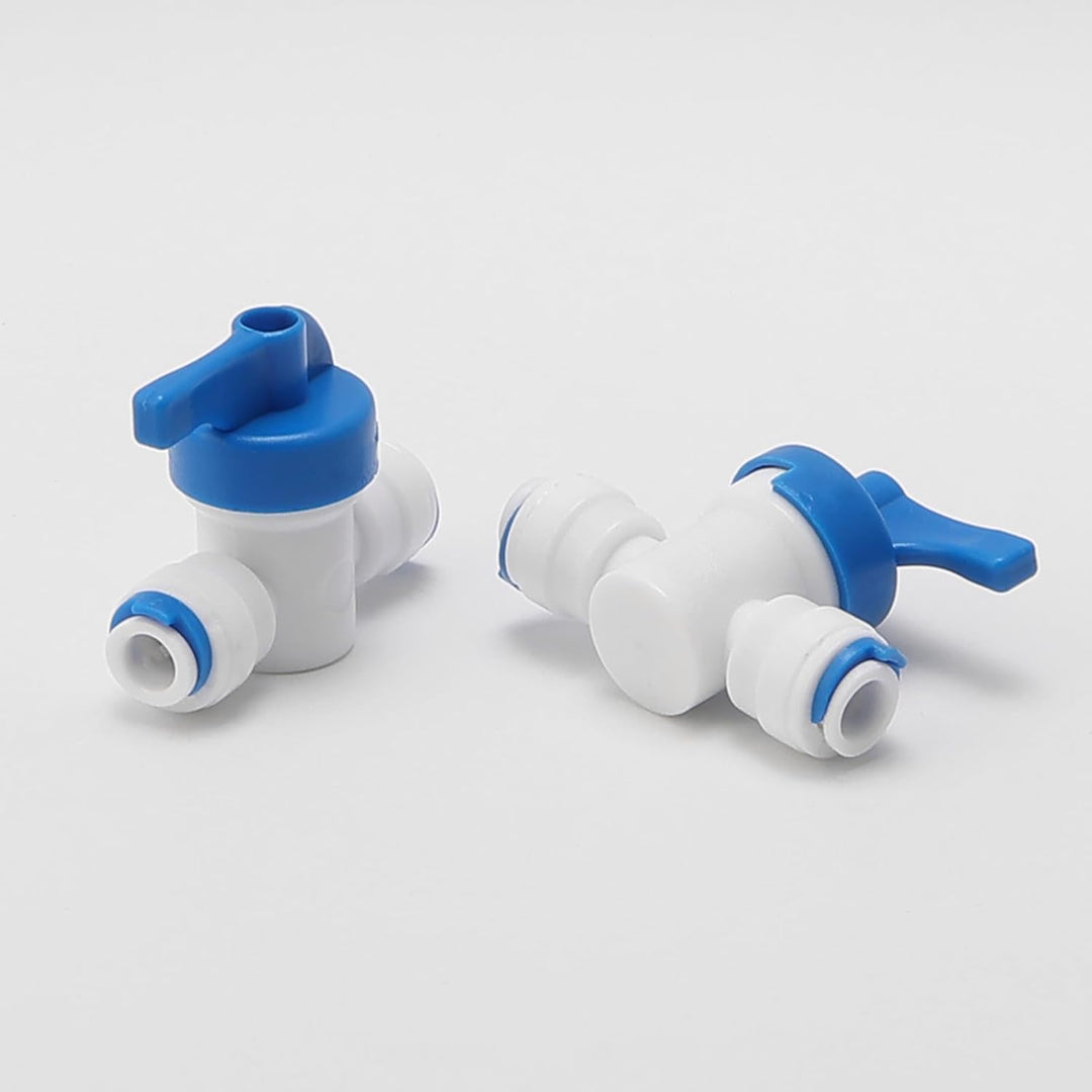 10 M Wasserversorgung Rohr Schlauchanschlussset, 1/4" PE-Schlauch für RO-Wasserfiltersystem-Kühlschr