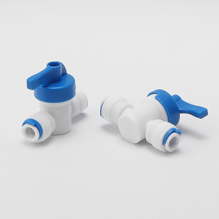 10 M Wasserversorgung Rohr Schlauchanschlussset, 1/4" PE-Schlauch für RO-Wasserfiltersystem-Kühlschr