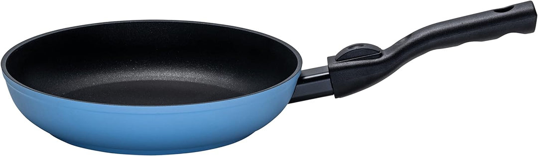 Kelomat, 3522-328, Bratpfanne, BLUE CLICK, 24 cm Durchmesser, rund, ThermoStabilboden, abnehmbarer G