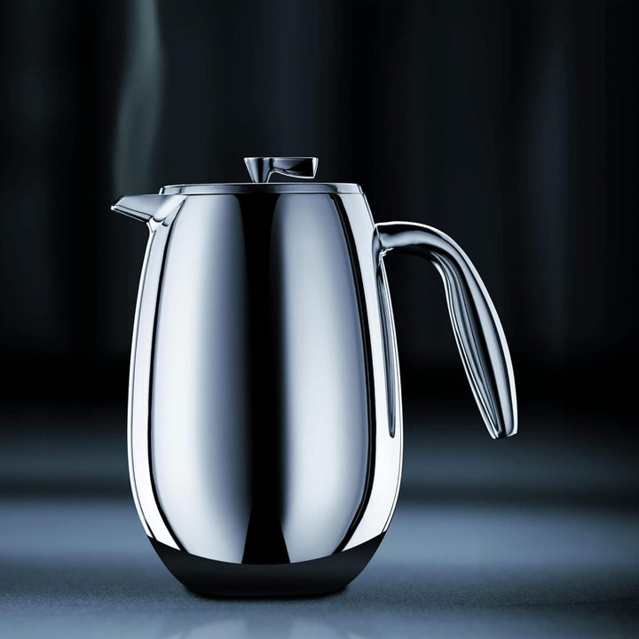 Bodum Doppelwandiger French Press Columbia - 1,5L / 12 Tassen - Edelstahl Matt - Spülmaschinenfest K
