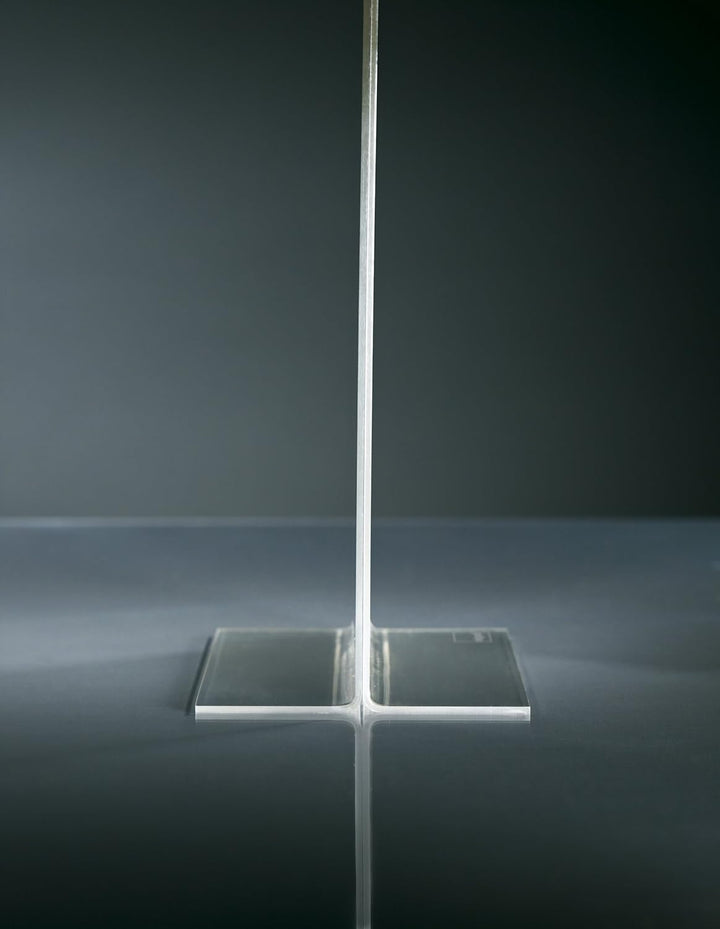 SIGEL TA220 Tischaufsteller gerade, für A4, 10 Stück, glasklar Acryl, garantiert UV-beständig 10 Stü