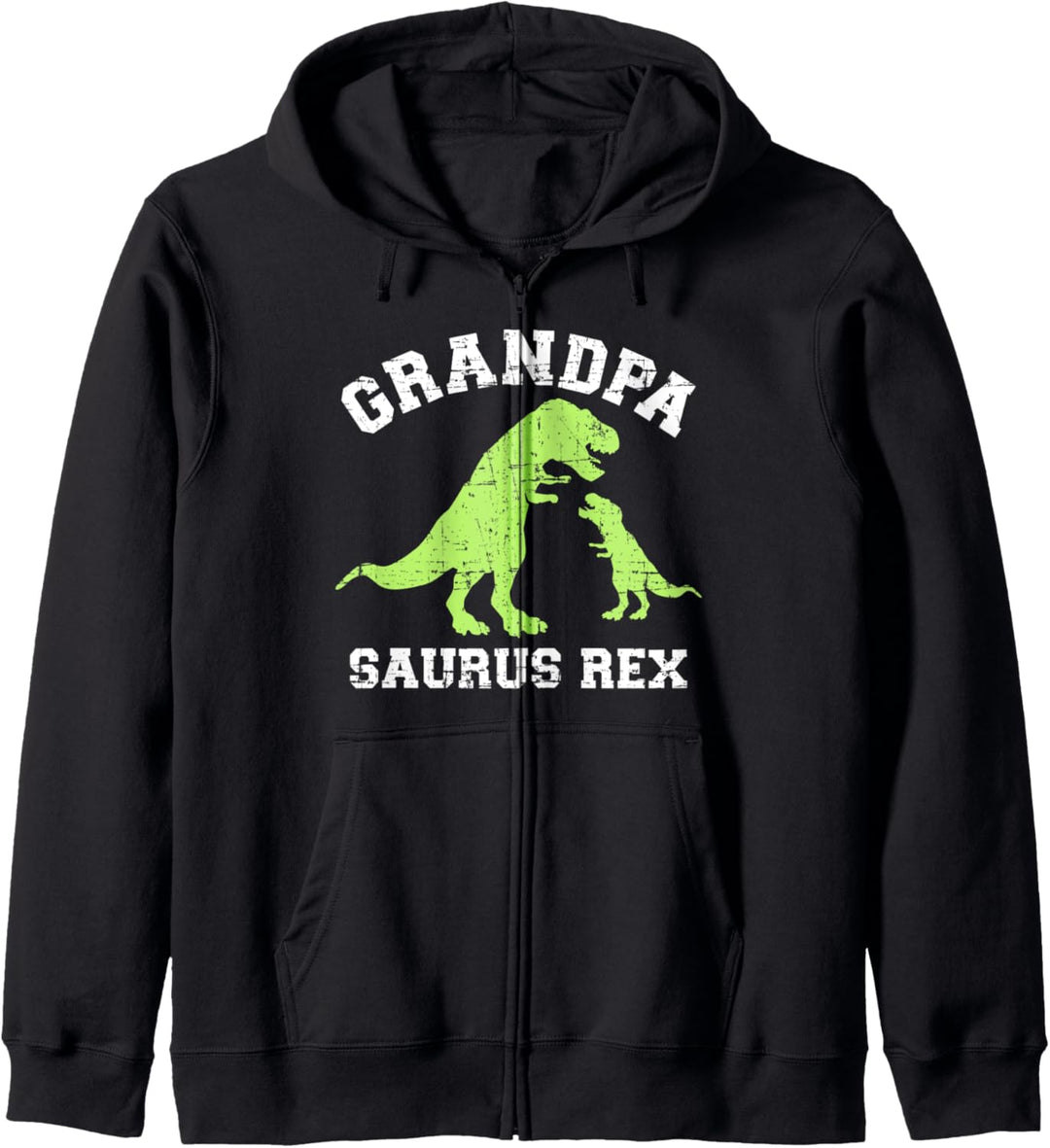Opa Dinosaurier Rex Kapuzenjacke