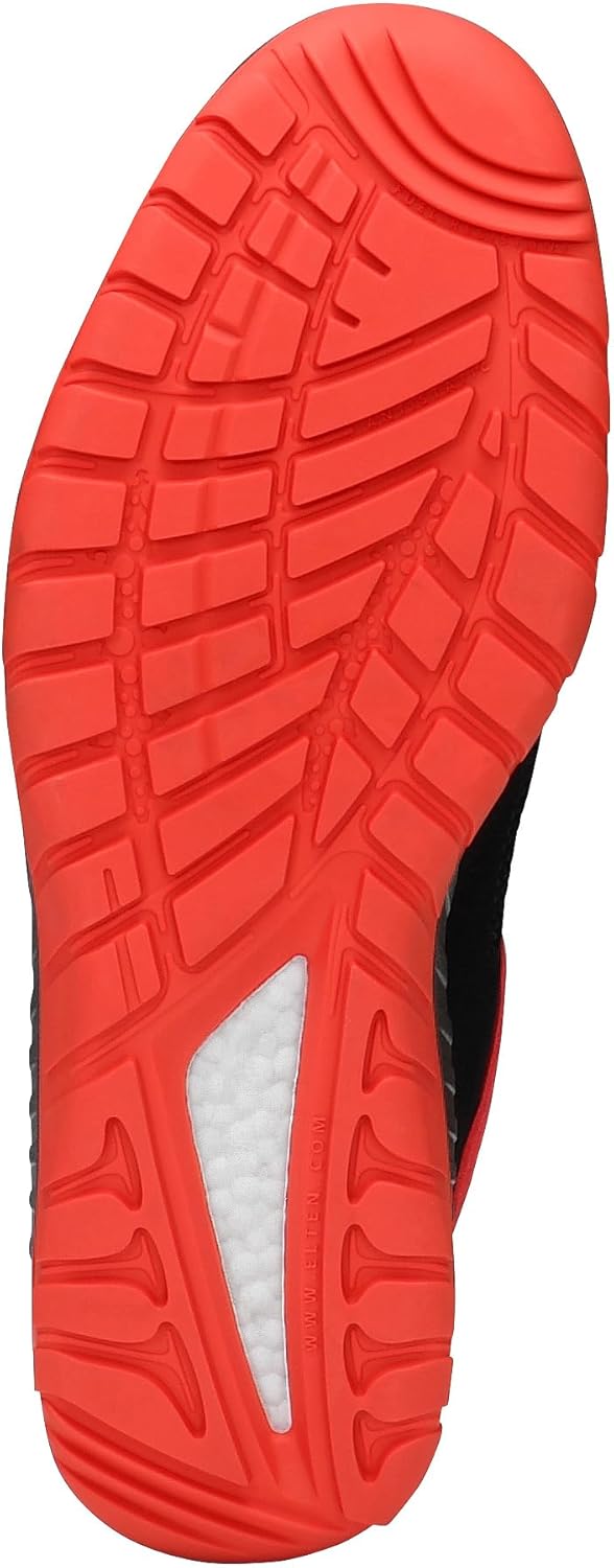 ELTEN Sicherheitsschuhe Lonny red Low ESD S1P, Damen und Herren, Textil, Stahlkappe, leicht, sportli