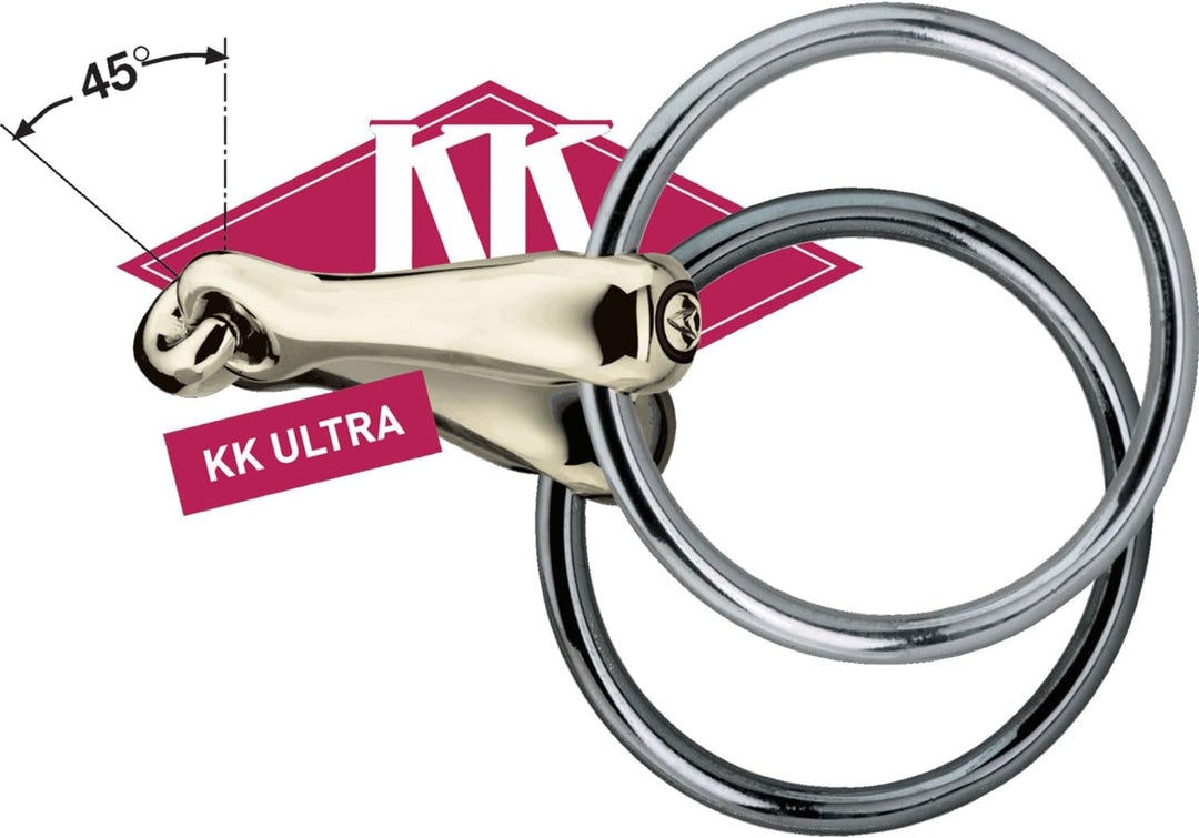 Sprenger 4036713578 KK Ultra Olivenkopftrense Unterlegtrense Sensogan, 78