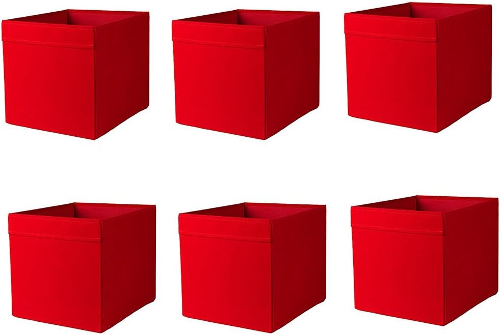 Ikea DRÖNA Fach, Rot (6 Stück)