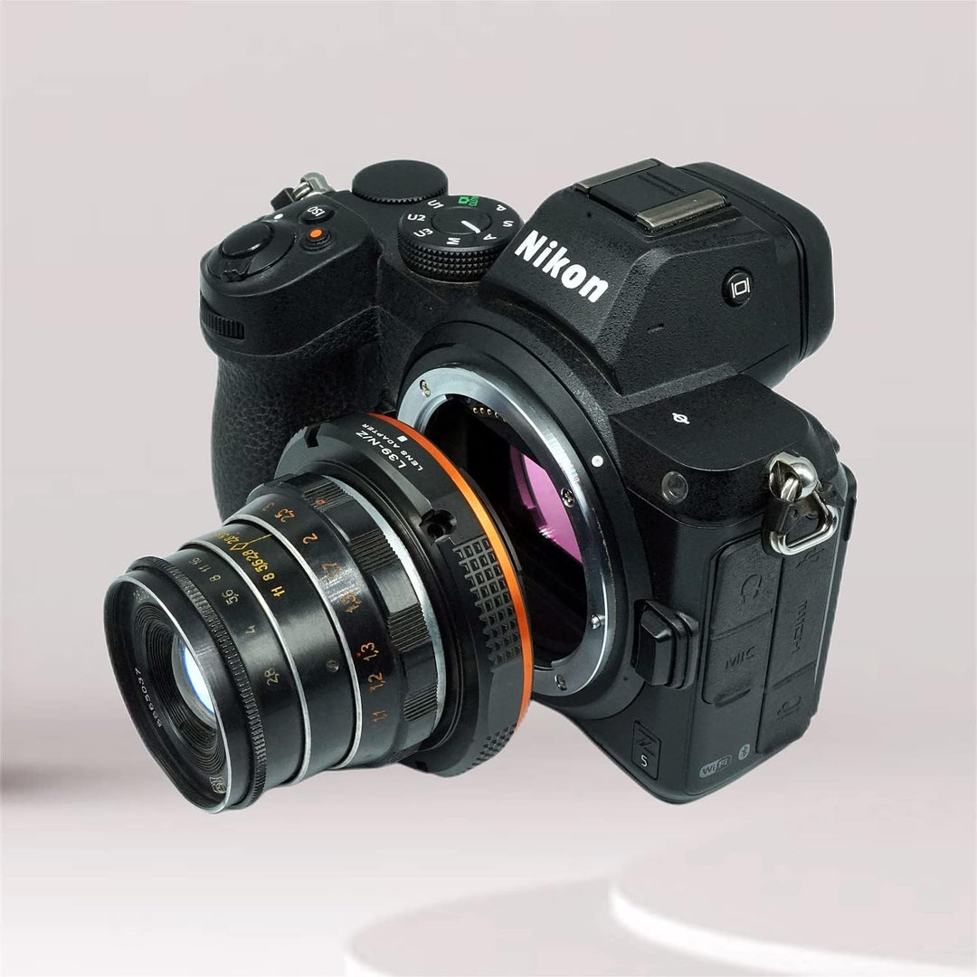 PHOLSY Objektivadapter Leica 39mm auf Nikon Z Kompatibel für Leica L39 M39 LTM Objektiv und Z Kamera