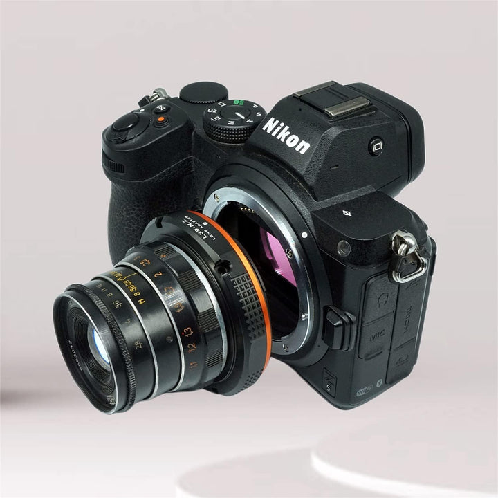 PHOLSY Objektivadapter Leica 39mm auf Nikon Z Kompatibel für Leica L39 M39 LTM Objektiv und Z Kamera