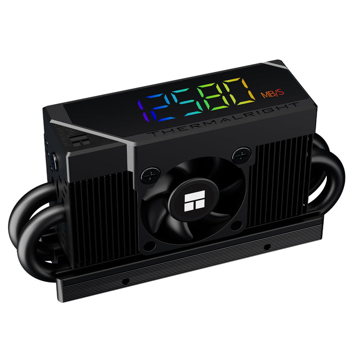 Thermalright HR10 2280 PRO Digital Black- Hochleistungs | Festplattenkörper mit 4x5mm AGHP Heatpipe,