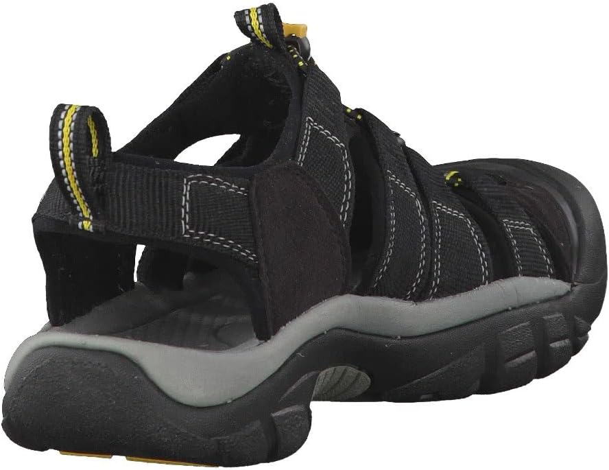 Keen Herren Newport H2 Sandale 42 EU Schwarz Grau, 42 EU Schwarz Grau