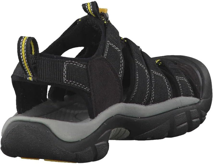 Keen Herren Newport H2 Sandale 42 EU Schwarz Grau, 42 EU Schwarz Grau
